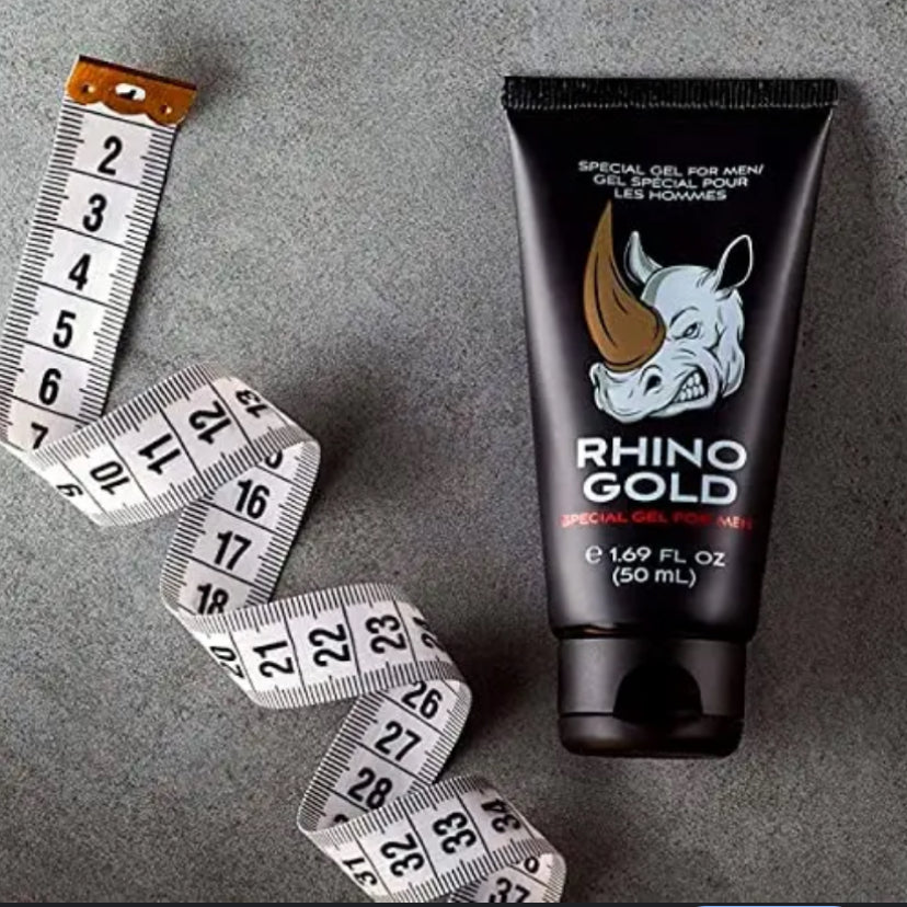 Rhino Gold 50 ml - Retardante Masculino y Engrosador Natural